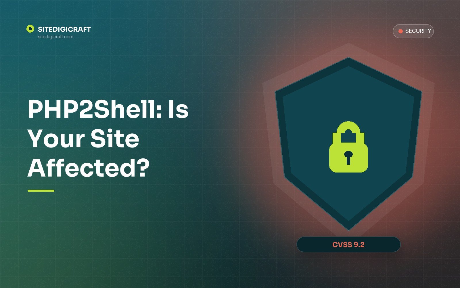 Cover image for the article: PHP2Shell: the Critical PHP Flaw, and Whether Your Site Is Affected