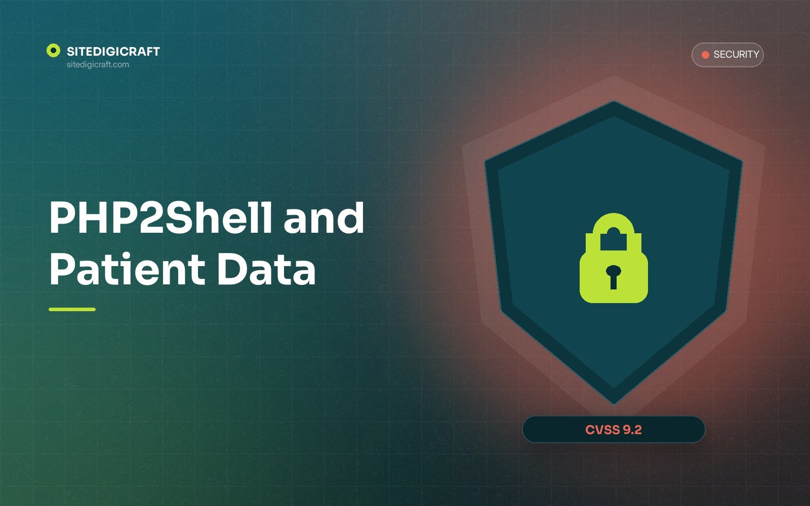 Cover image for the article: PHP2Shell and Healthcare Sites: What US Billing Companies Should Do