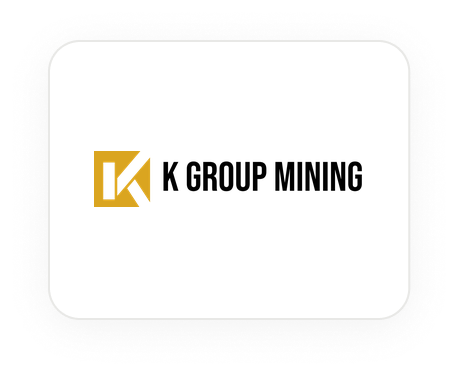 K-Group Mining logo — a SiteDigiCraft client