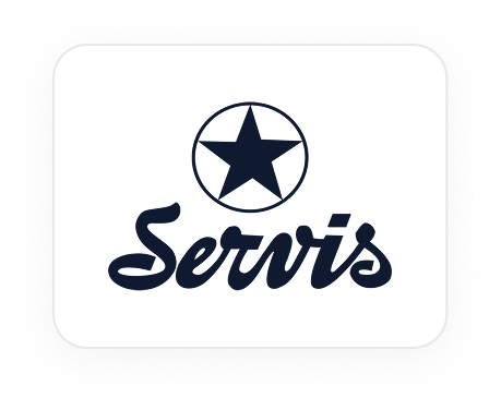 Servis logo — a SiteDigiCraft client